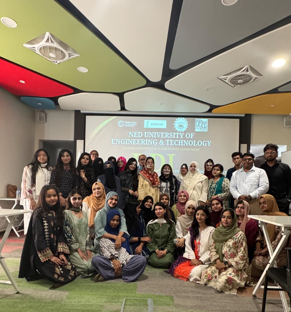 Student research cohort at NED University of Engineering & Technology, Pakistan